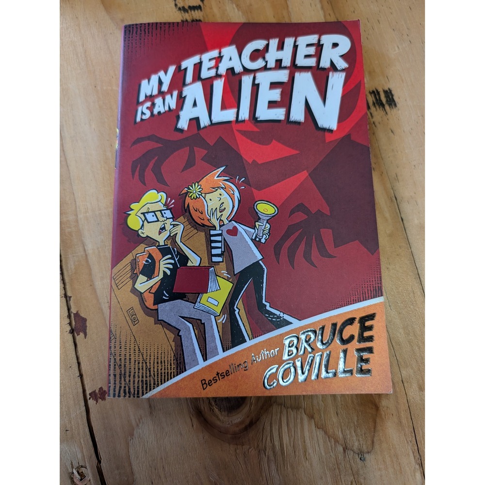 Bruce Coville My Teacher Is an Alien Book Lot 3 Books Kids Multi Good Sci-Fi